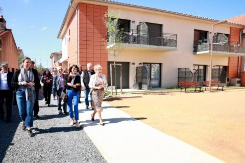 Inauguration de la pension de famille à Carcassonne