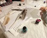 atelier calligraphie plume oie - Brousses - Moulin a papier