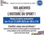 Collecte d'archives du sport