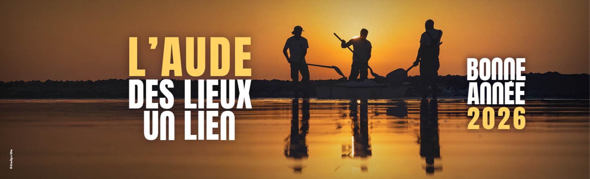 affiche voeux 2026 département de l'aude