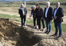 Lancement du chantier de l'éco quartier de Couffoulens dans l'Aude