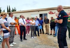 Présentation du dispositif orsec feux de foret 2022 dans l'Aude.