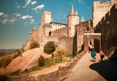 Photo de la Cité de Carcassonne en été