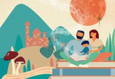 iLLUSTRATION DE CONTES EN MONTAGNE NOIRE 2023