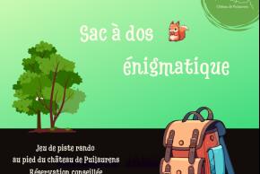 sac à dos énigmatique