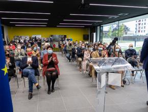 inauguration du collège des Fontanilles, à Castelnaudary