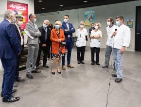 inauguration du collège des Fontanilles, à Castelnaudary