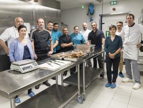 masterclass cuisson basse température pour les cuisiniers scolaires de l'Aude