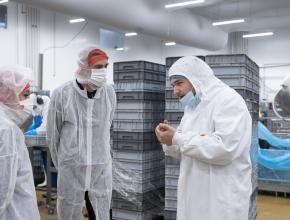 Signature de la convention de partenariat avec Occitane plats cuisinés et le Département de l'Aude