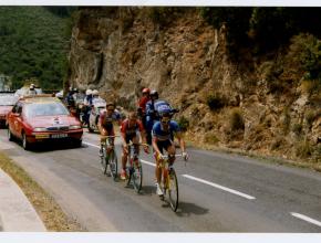 Photo souvenir du Tour de France 1998 - Tarascon - Le Cap-d'Agde