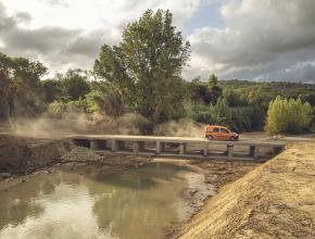 Le passage à gué doit permettre aux engins agricoles de continuer à traverser la Nielle.