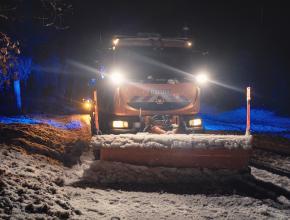 déneigement à Lagrasse