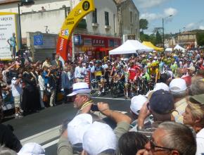 Photo souvenir Tour de France 2012 dans l'Aude