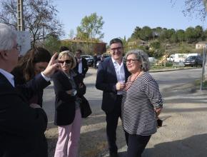 Lancement du chantier de l'éco quartier de Couffoulens dans l'Aude