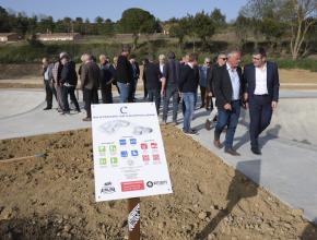 Lancement du chantier de l'éco quartier de Couffoulens dans l'Aude