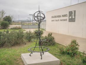 L'oeuvre de Boris Klein au collège Rosa Parks