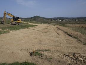 Lancement du chantier de l'éco quartier de Couffoulens dans l'Aude