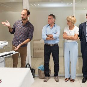 livraison chariat télémédecine à la maison médicale Les Amandiers à Villepinte, dans l'Aude.