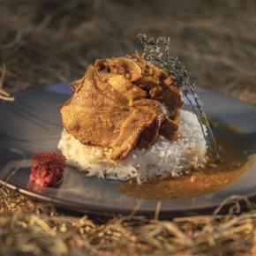 Recette à base de chevreau marqué Pays cathare