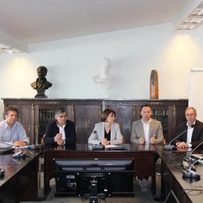 Les membres du bureau de l'agence départementale d'information sur le logement de l'Aude.