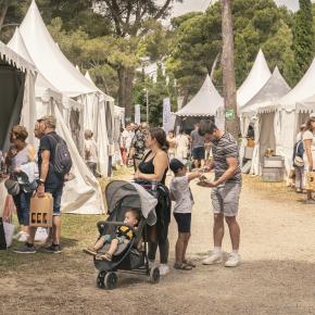 Les visiteurs présents pour Prom'Aude 2022 à Lézignan-Corbières.