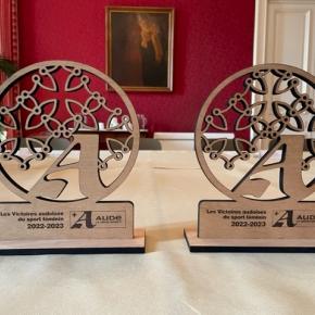 trophée des Victoires audoises du sport féminim 2023