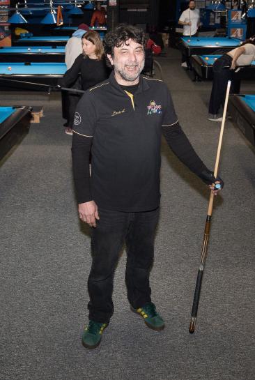 Laurent Gilbert, président du Sun Rock Billard Club
