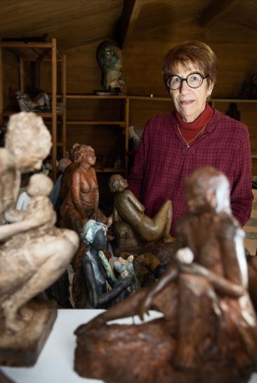 Éliette Chalet, sculptrice du féminin