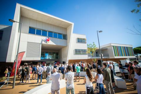inauguration école Trèbes