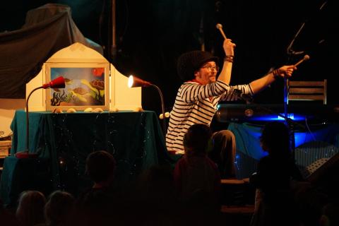 Concert-spectacle "Le poisson voyageur" réalisé par Music'al sol