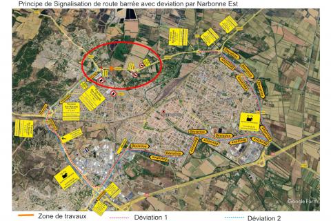travaux rocade nord