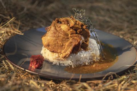 Recette à base de chevreau marqué Pays cathare