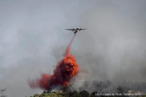 Incendie aude.corbieres
