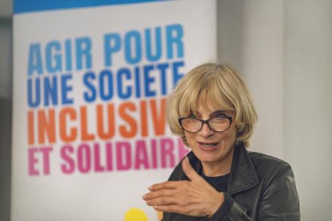 Hélène Sandragné, présidente du conseil départemental de l'Aude