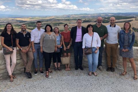 L'équipe de l'agence technique départementale de l'aude au service des communes