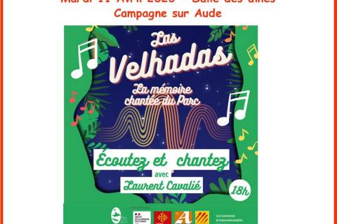 laurent Cavalié écoutez et chantez Las Velhadas campagne sur aude