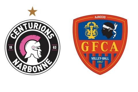 Narbonne volley - Ajaccio
