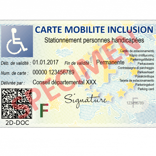 J Aimerais Beneficier De La Carte Mobilite Inclusion Aude