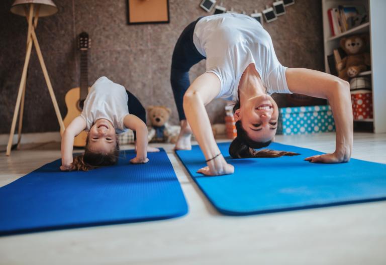 faire du sport en famille