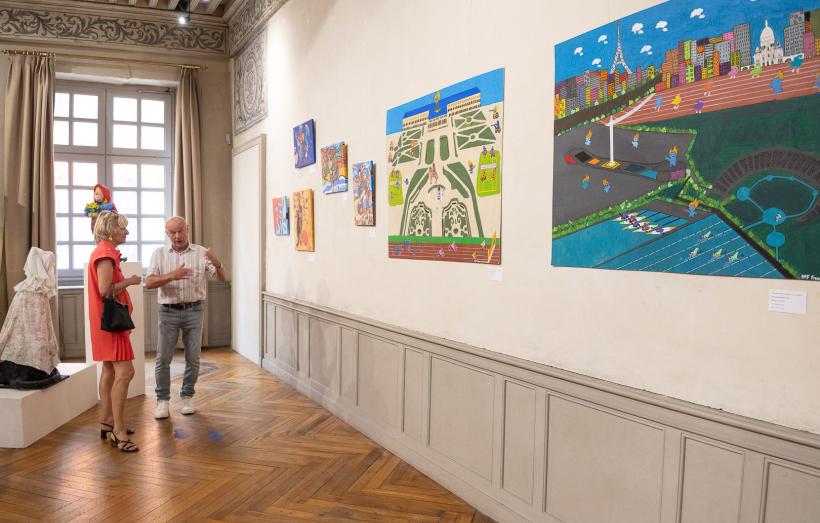 L'art sans limites, maison des mémoires de Carcassonne.