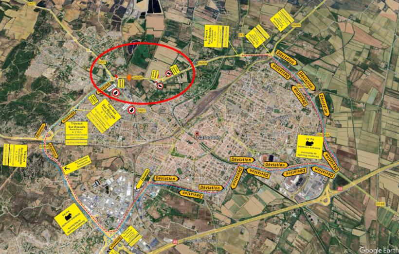 travaux rocade nord