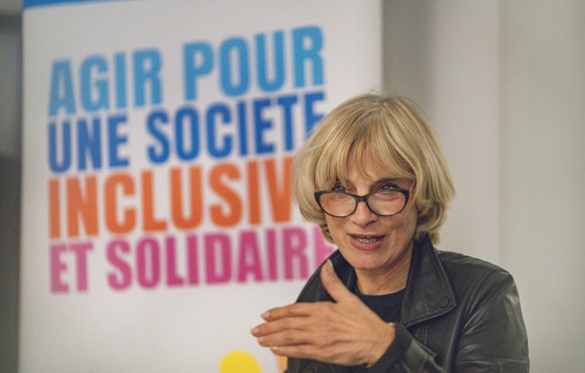 Hélène Sandragné, présidente du conseil départemental de l'Aude
