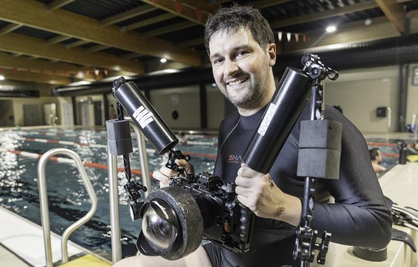 Laurent Maignot, champion du monde vidéo sous-marine