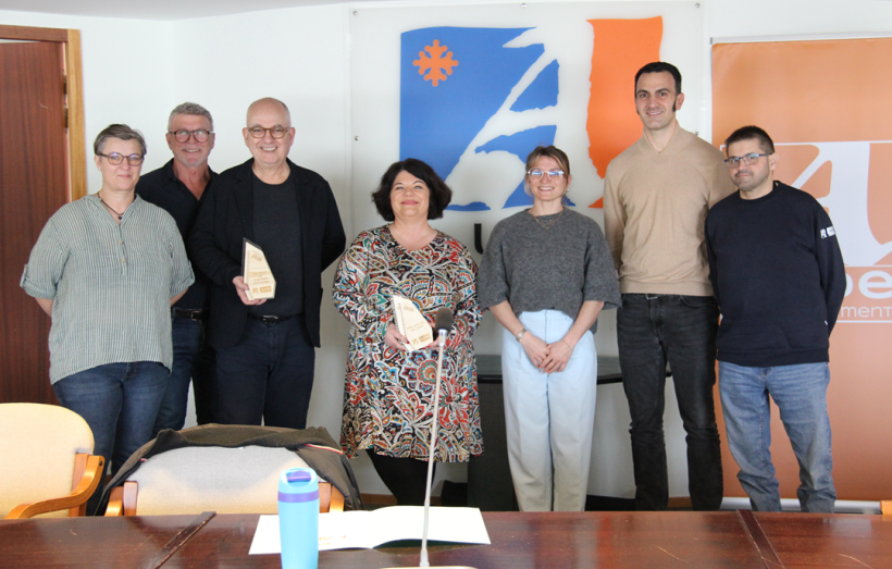 Jury de la 7e édition des victoires audoises du sport féminin, réuni le vendredi 6 mars à l’Hôtel du Département à Carcassonne.