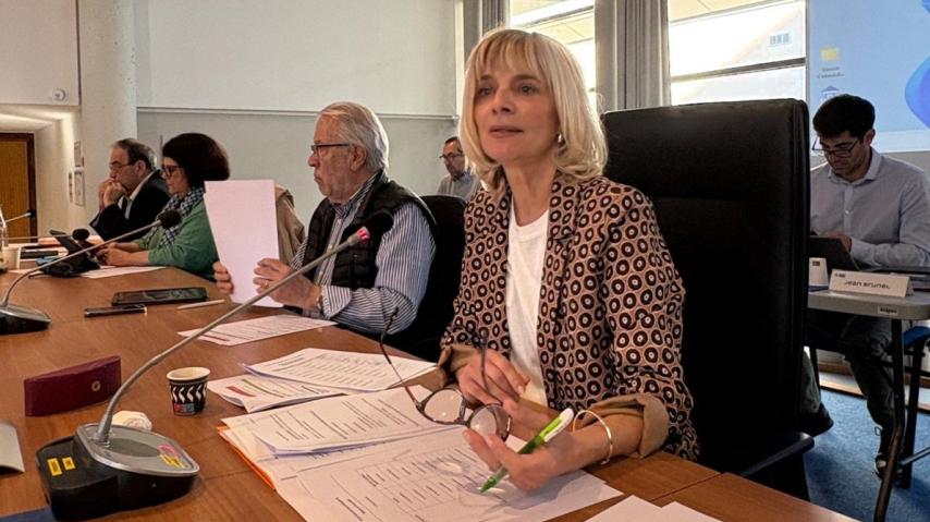 Hélène Sandragné, présidente du conseil départemental de l'Aude