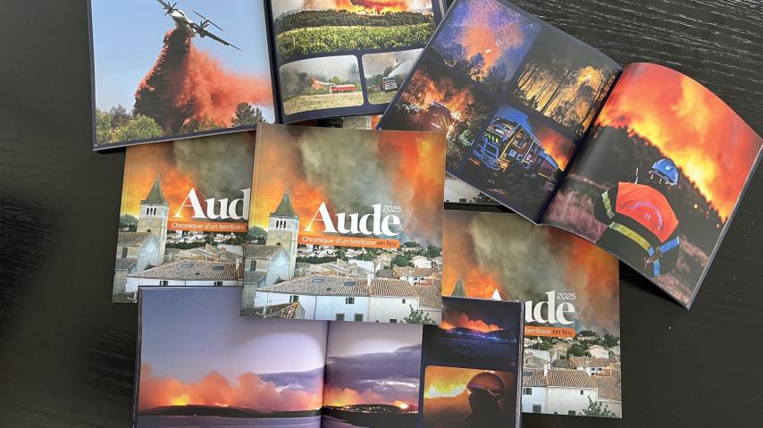 livre sdis sur les incendies de 2025