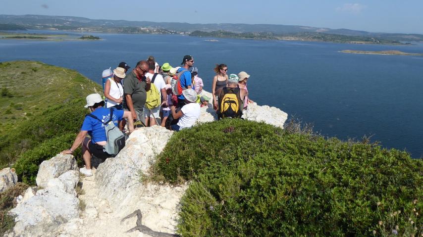 Visite de l'île de l'Aute, dans l'Aude