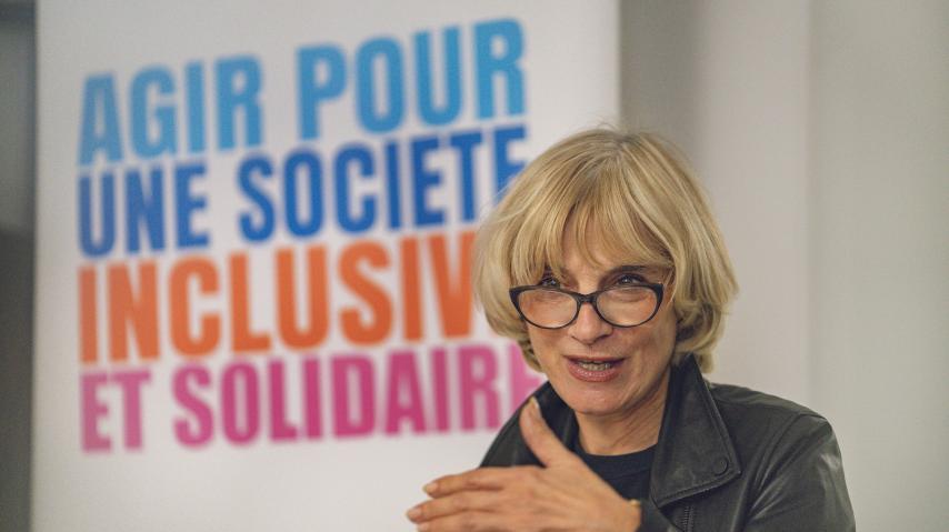 Hélène Sandragné, présidente du conseil départemental de l'Aude