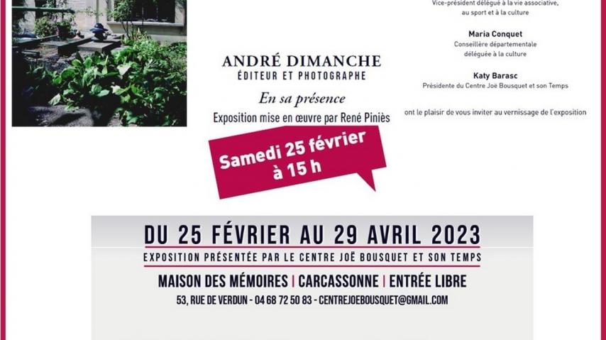 André DIMANCHE - Editeur et Photographe Maison des Mémoires