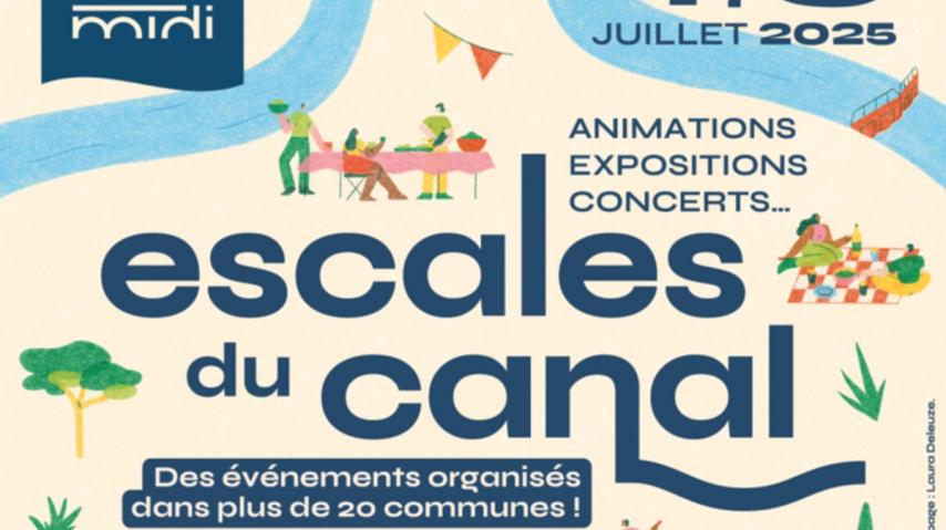 Les escales du canal 2025